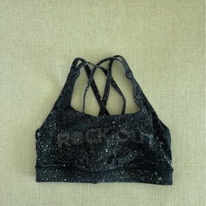 Lululemon Black Strappy Sports Bra